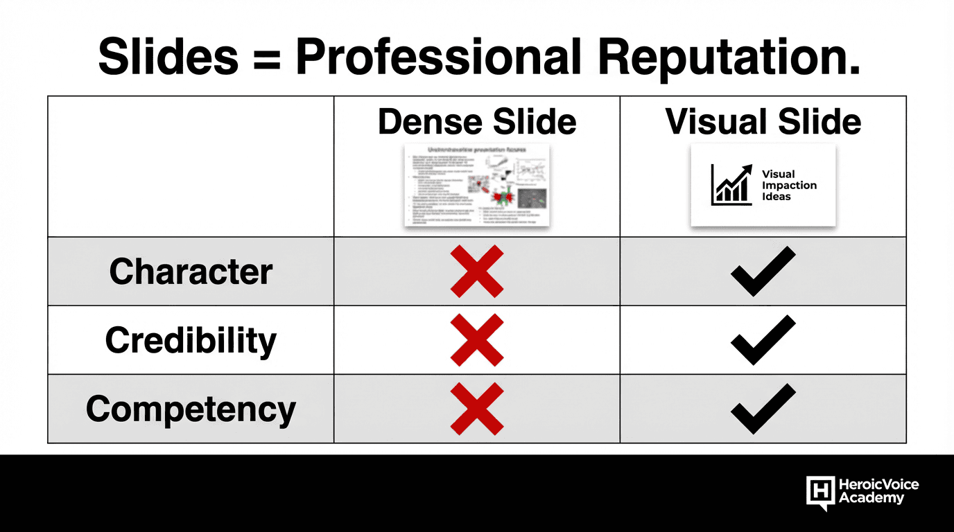 The Meeting After the Meeting: What Your Slides Say When You've Left the Room